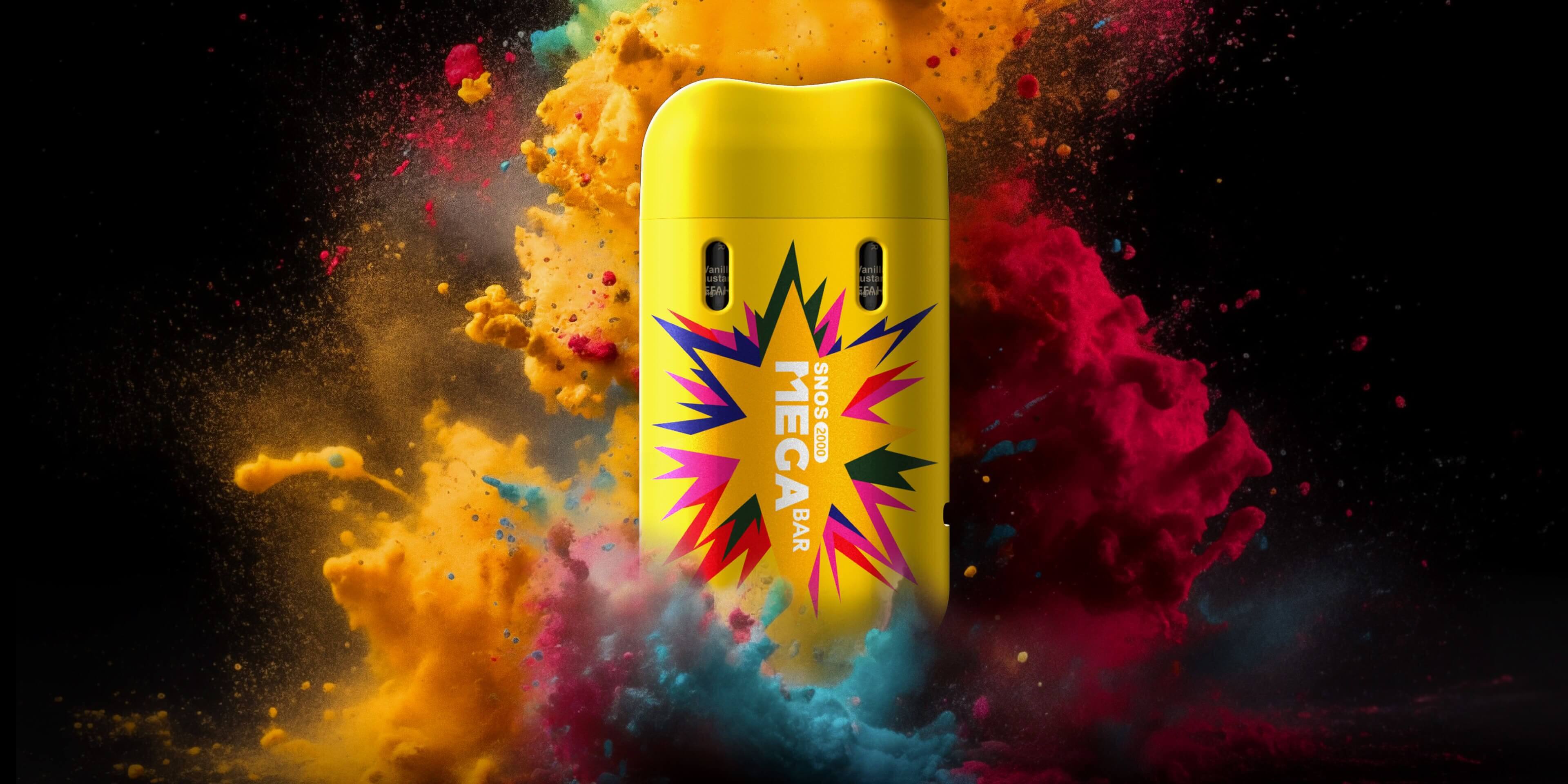 MEGABAR VAPE SNOS 2000 Banner