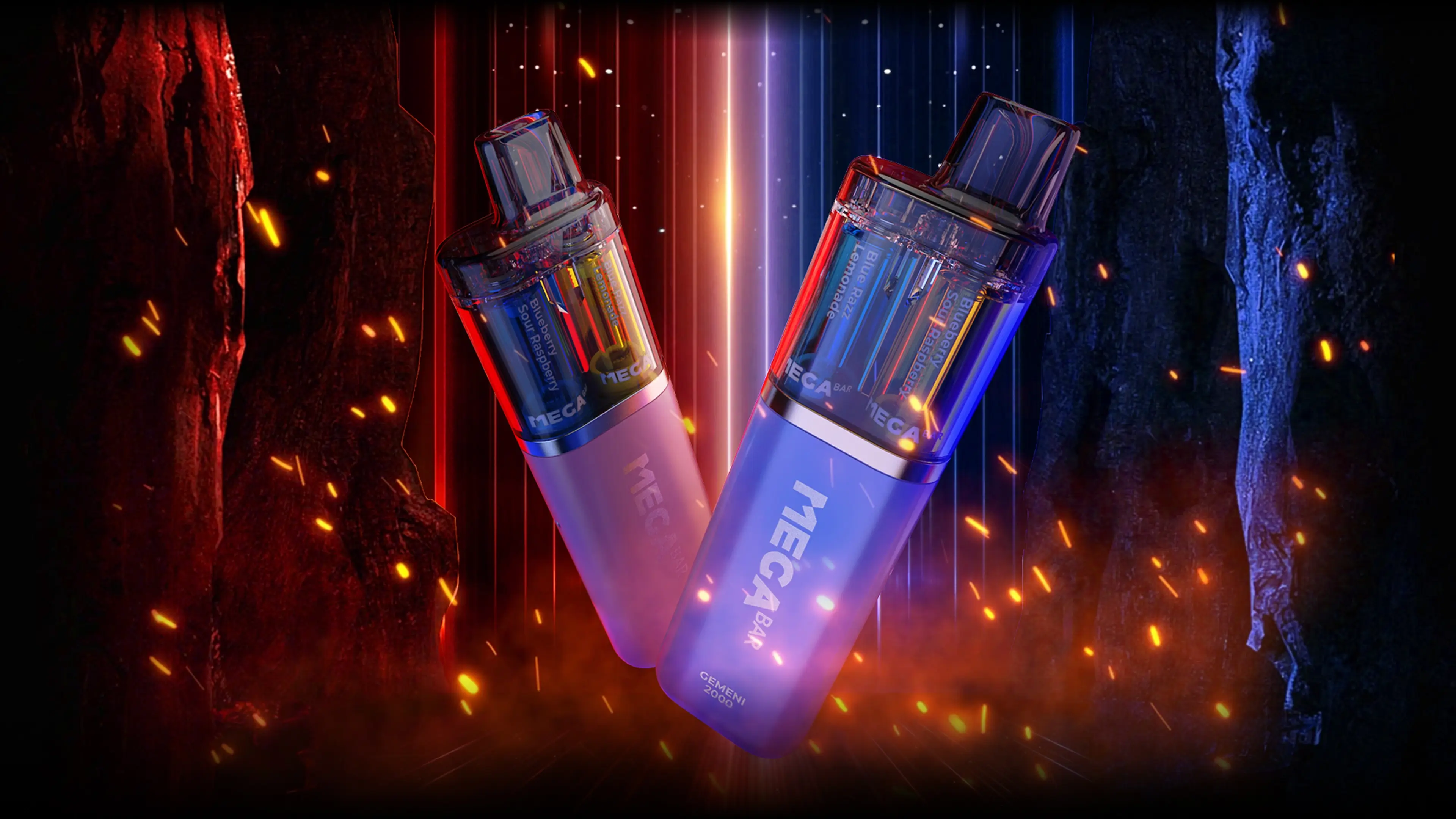 MEGABAR VAPE GEMENI 2000 Banner