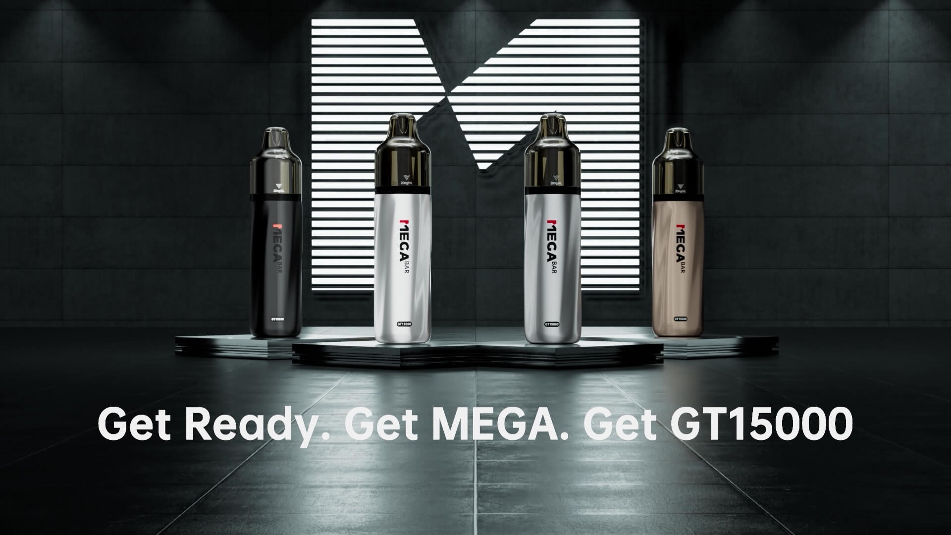MEGABAR VAPE GT 15000 Poster